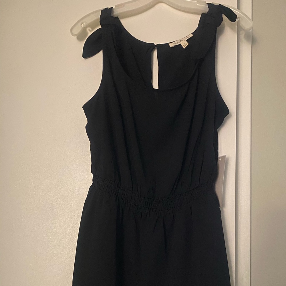 NEW black romper with tags